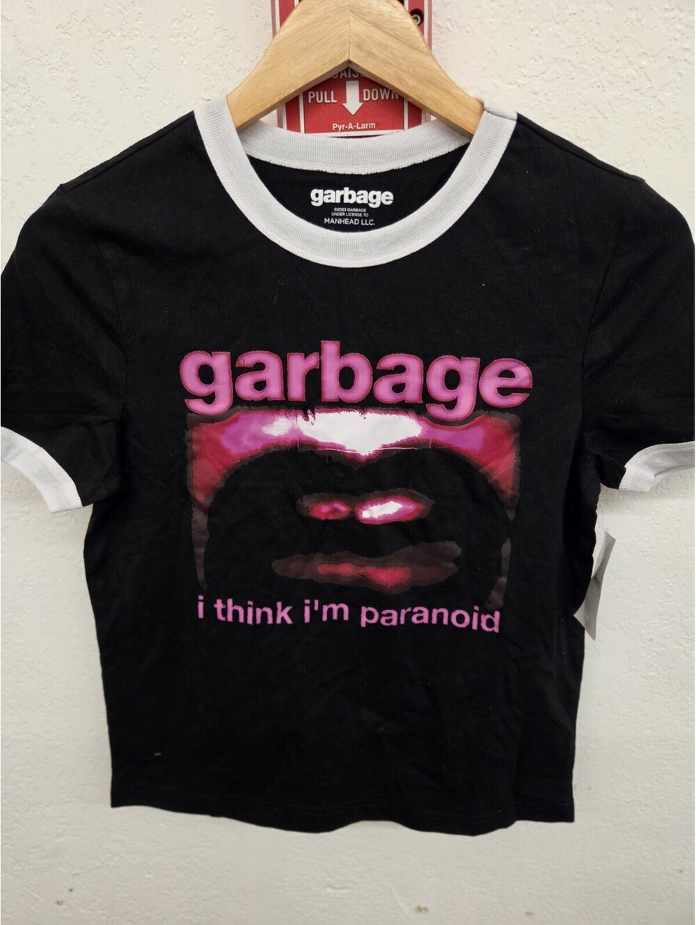Garbage I think I'm paranoid shirt S